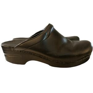 Dansko Women's Sonja Cabrio Clogs, Black, Size 38